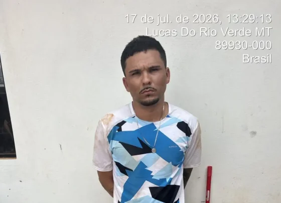 Robson da Silva foi encontrado embaixo da cama durante ação da polícia. - Foto: Reprodução